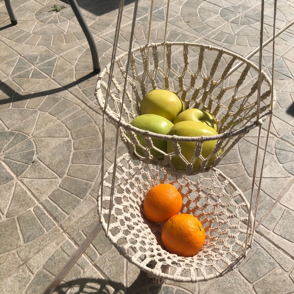 Macrame Fruit Hanger - image 3